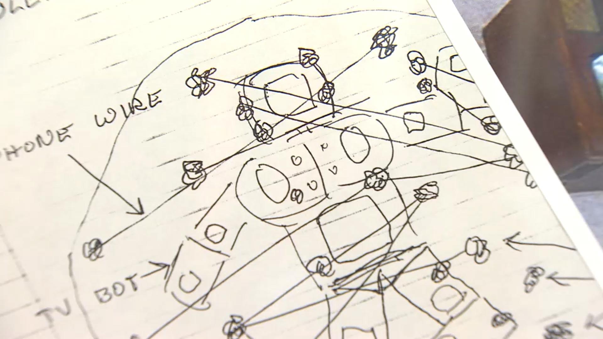 백남준의 비밀노트 공개…로봇은 어떻게 만들어졌나