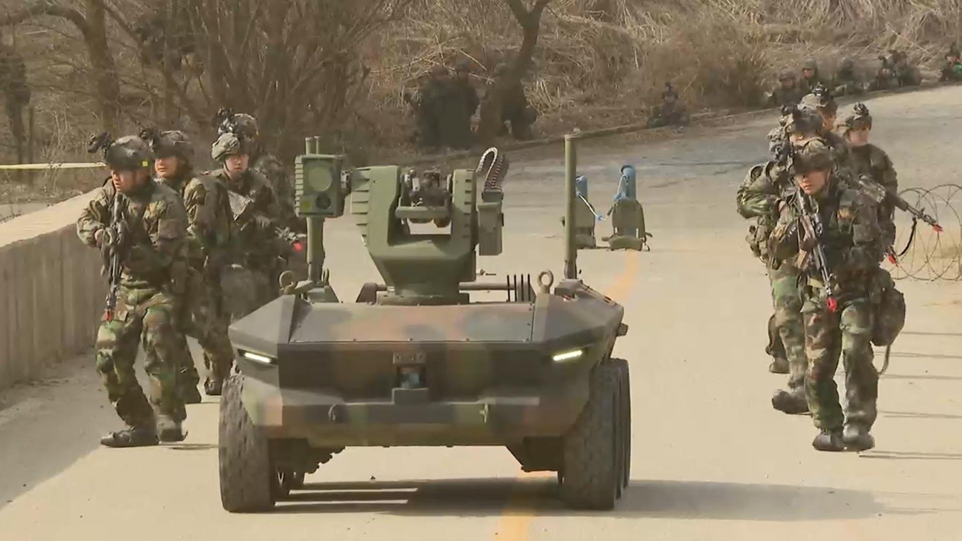 로봇 투입하고 드론서 사격…한미 카지노배팅법  '대량살상무기 제거' 훈련