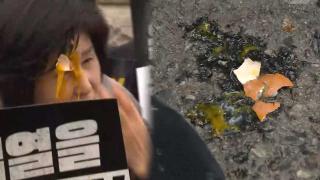 헌법재판소 장고에 날 세운 정치권…'계란 봉변'까지