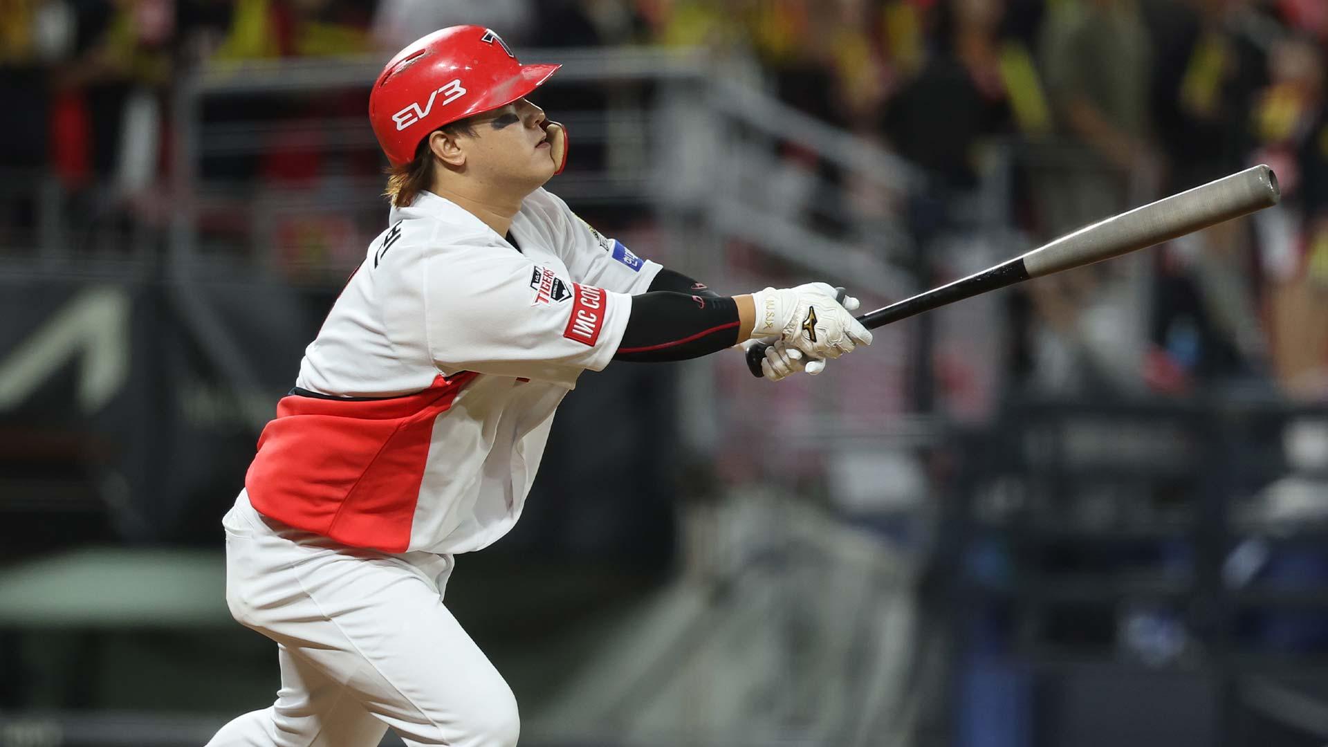 대타 김선빈 역전타…KIA, 온라인카지노 라이센스 벳위즈 잡고 4연패 탈출