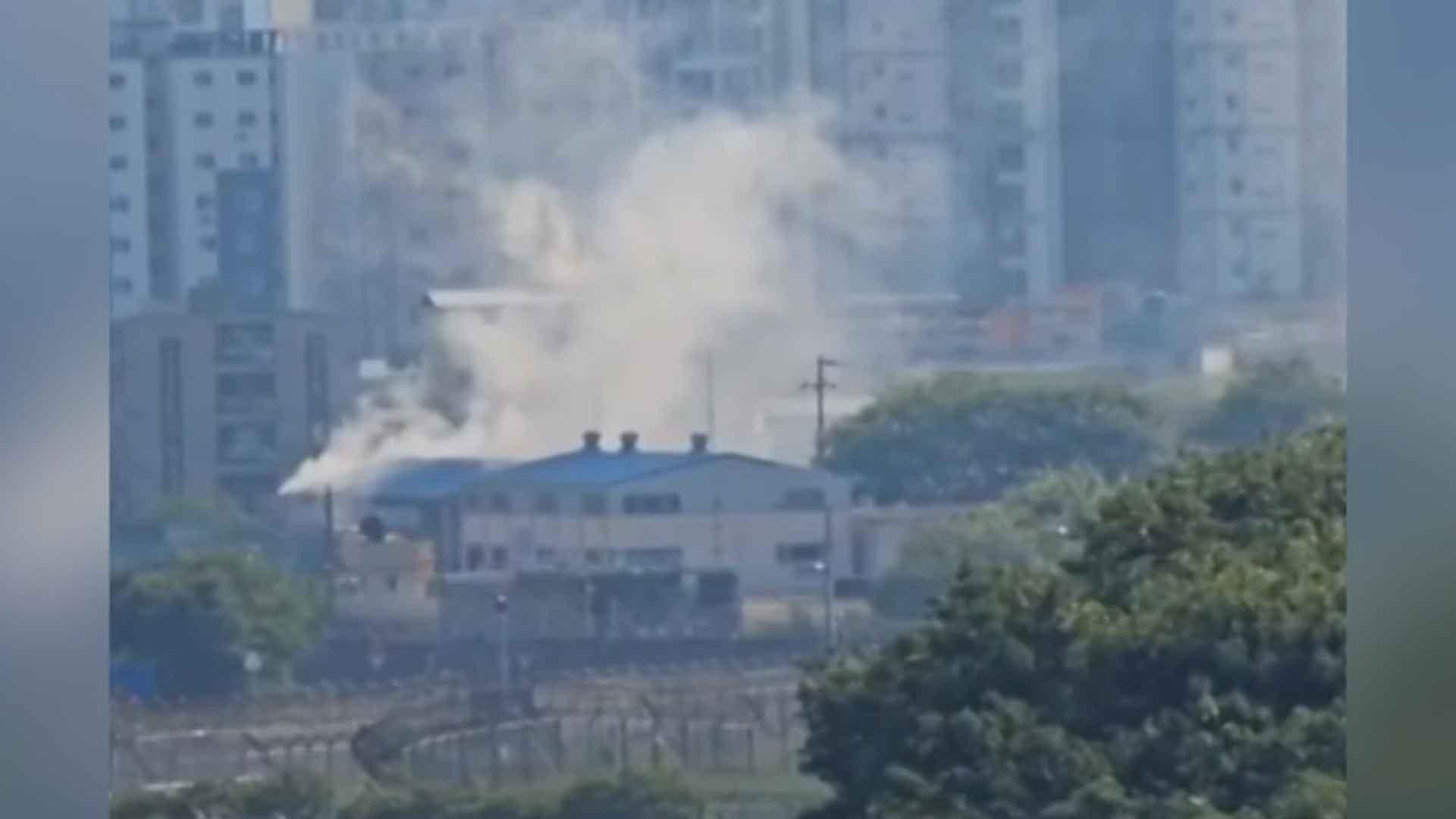 대구 공군기지 내 창고 화재…"10여분 만 자체 진화"