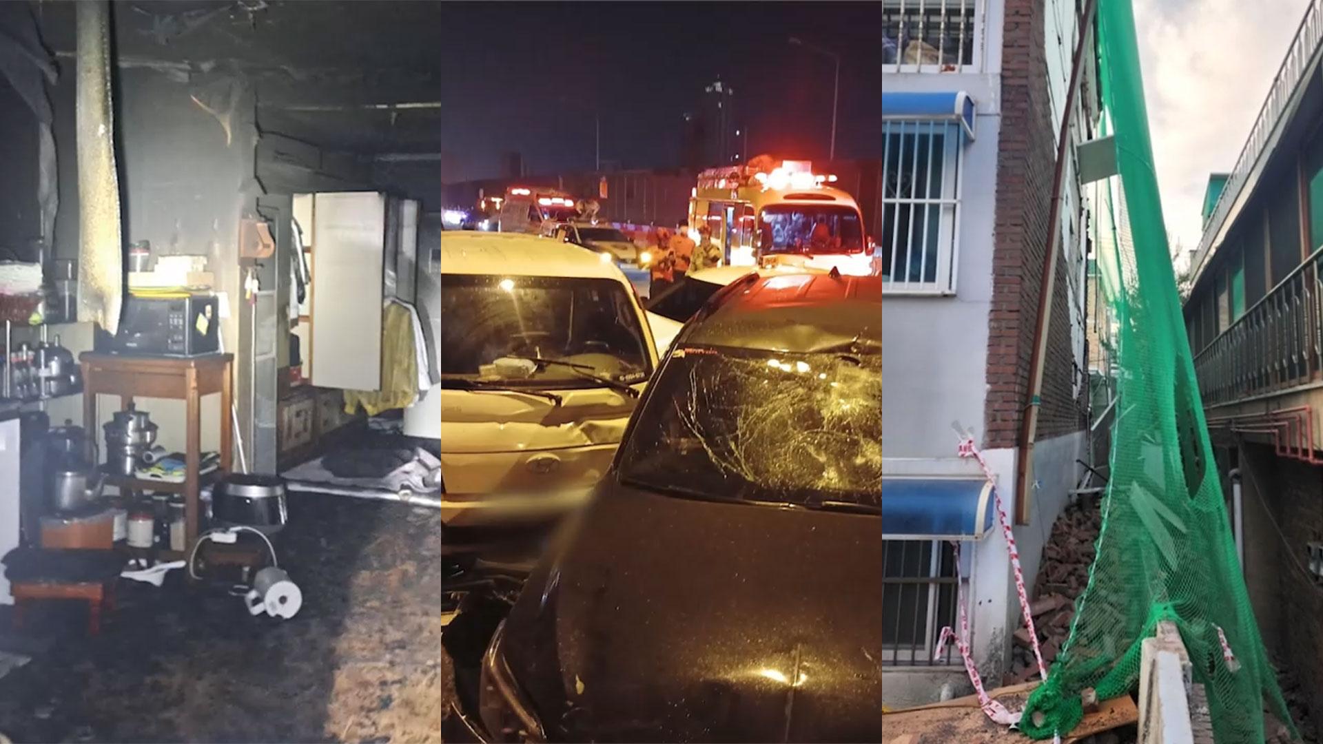 [제보23] 전북 군산 아파트서 불…1명 사망·120명 대피 外