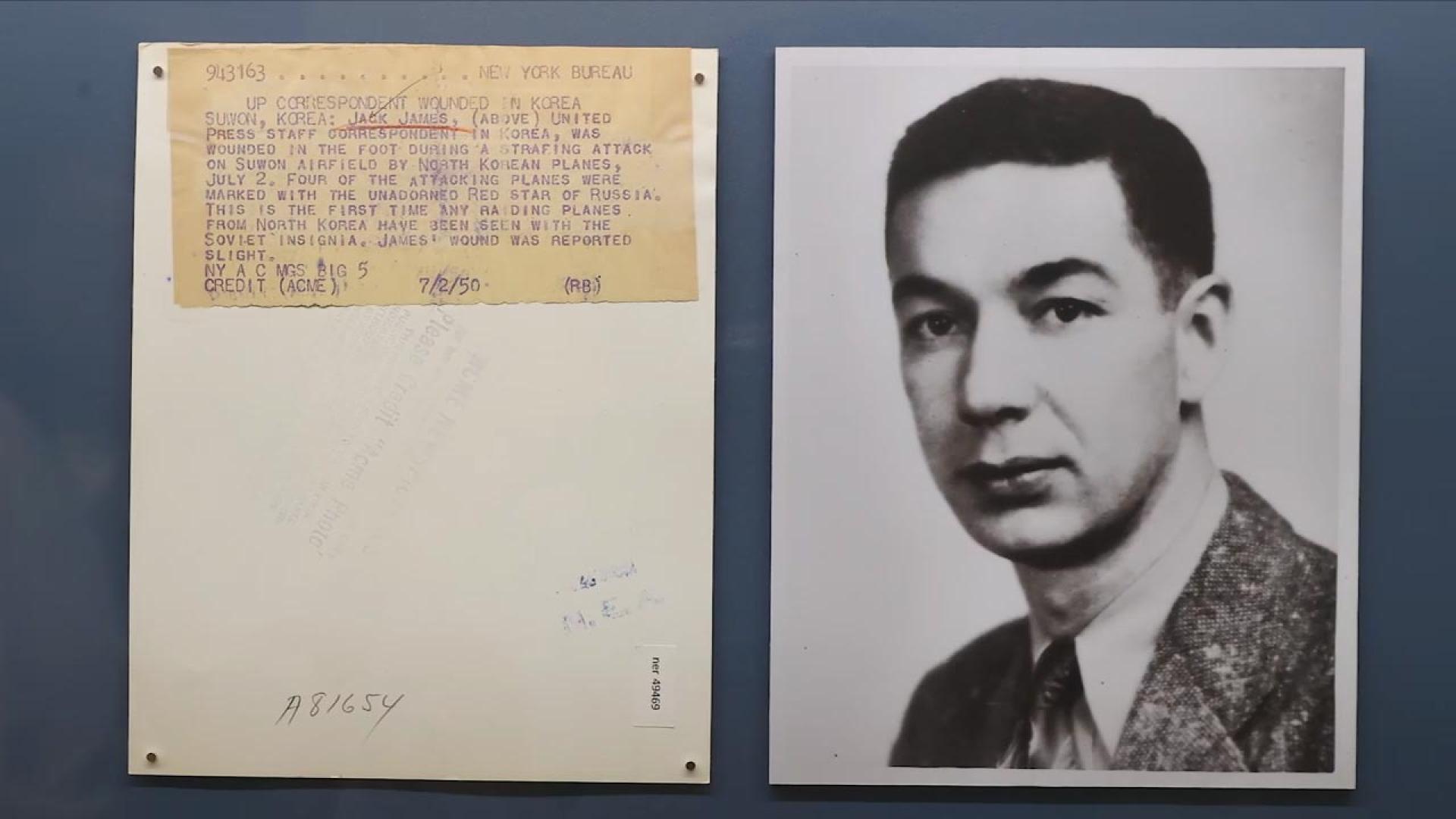 6·25 전쟁 해외에 처음 알린 온라인카지노 조작 벳위즈 <em class='find'종군기자</em 특별전