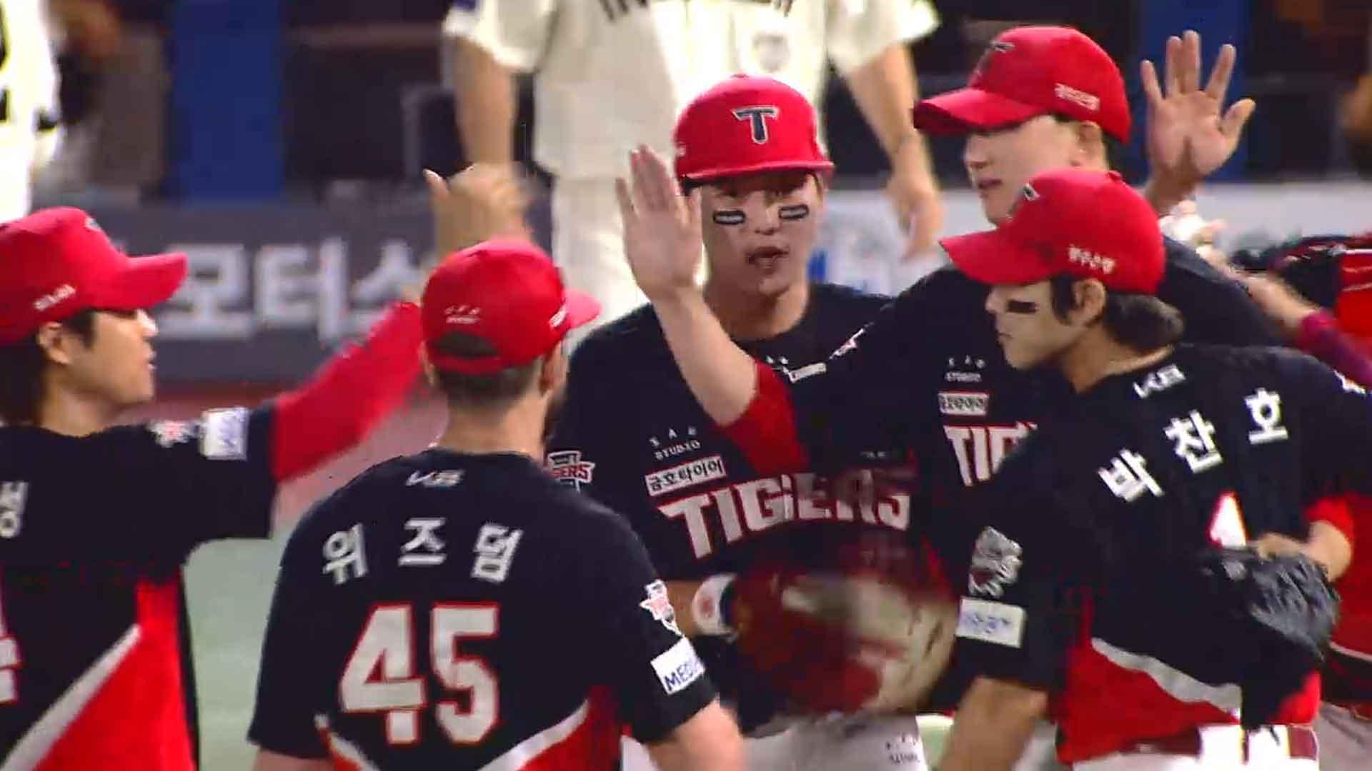 '<em class='find'김석환</em 결승포' 온라인카지노 경찰 벳엔드, 시즌 첫 6연승…롯데, 삼성에 대역전승