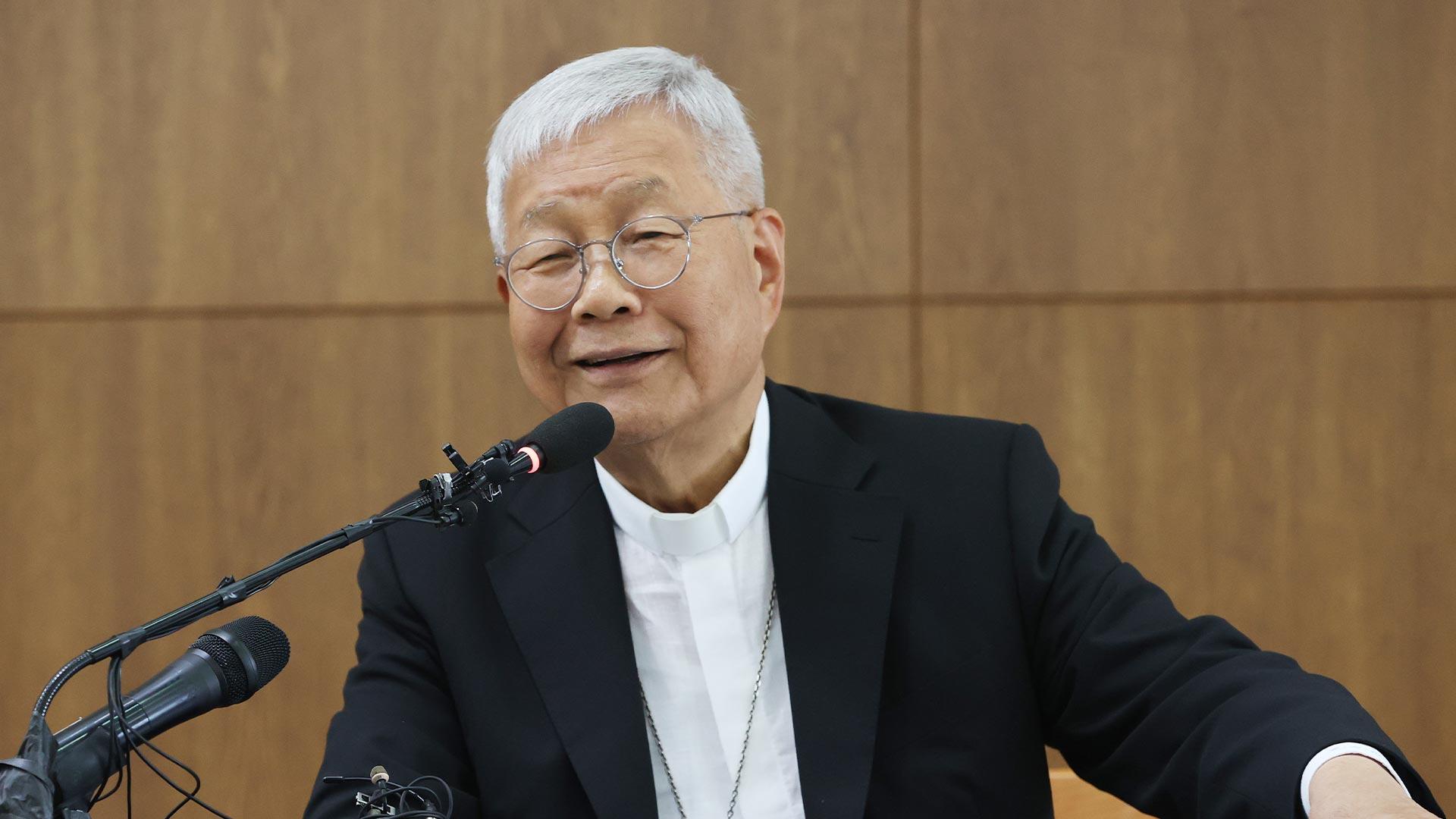 유흥식 "대통령과 <em class='find'온라인카지노 굿모닝</em, 올해 안에 만남 기대"