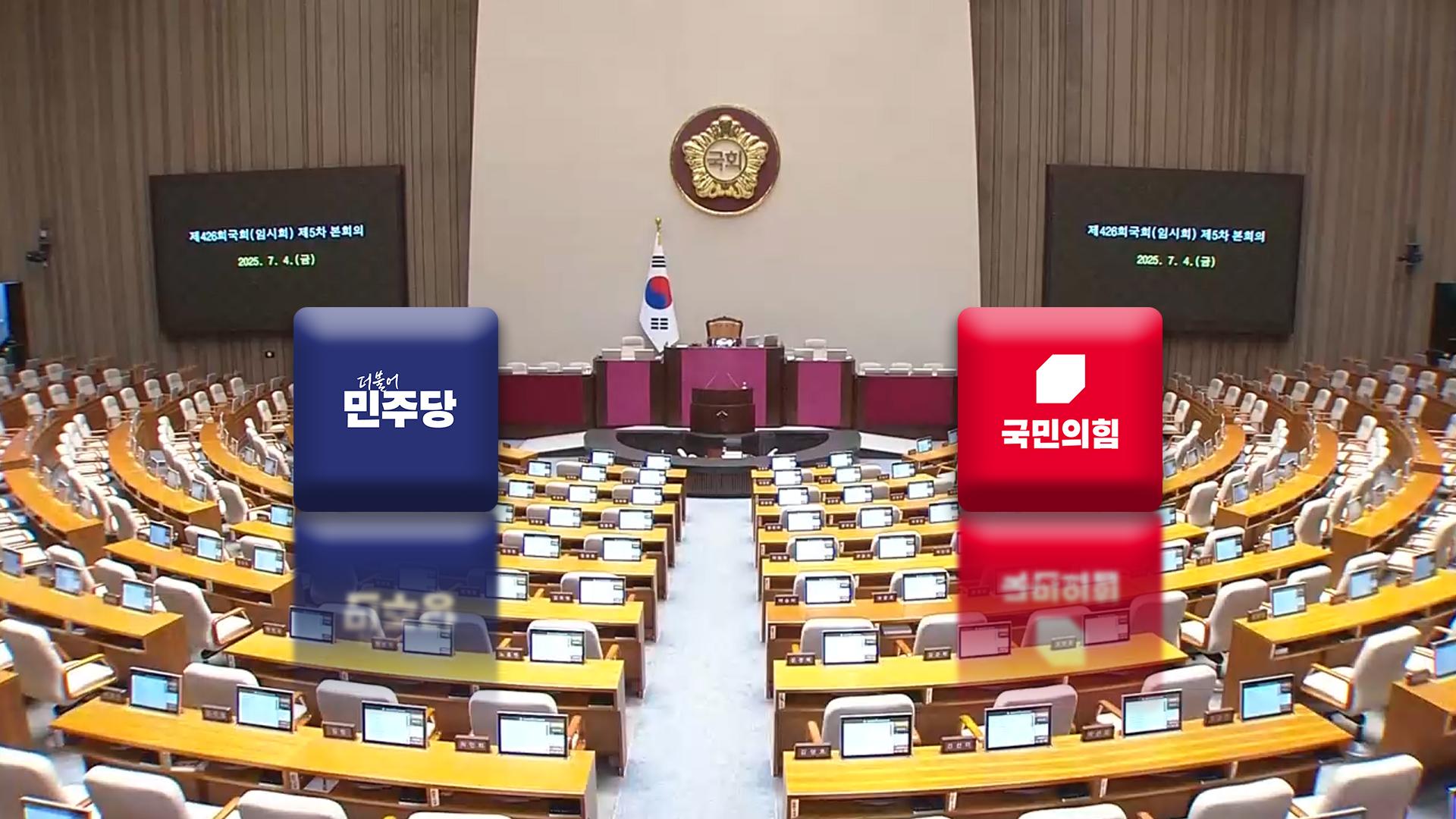 '추경안' 국회 본회의로…여야, 막판까지 진통