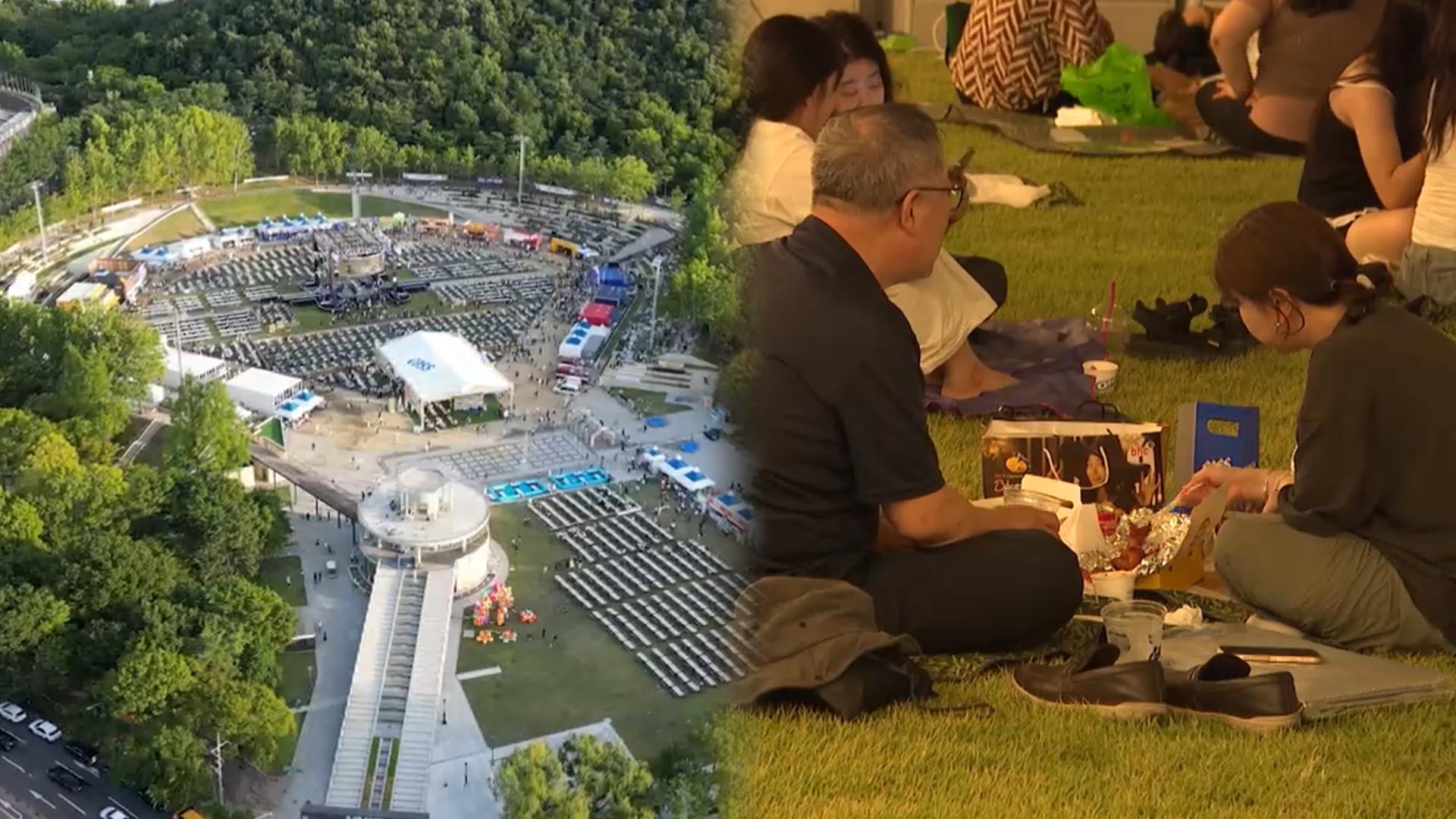 역대급 폭염 속 대구치맥페스티벌…무더위 잊은 '열기'