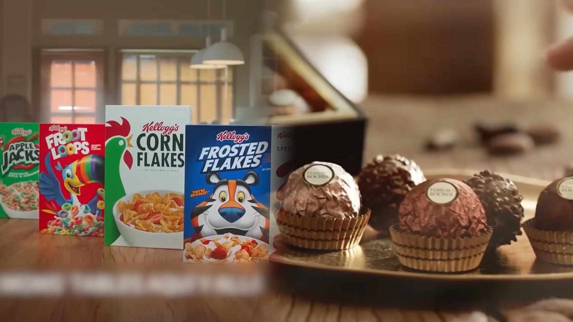 [지구촌톡톡] 시리얼 품은 초콜릿 '호랑이 힘' 켈로그, 페레로에 팔려 外