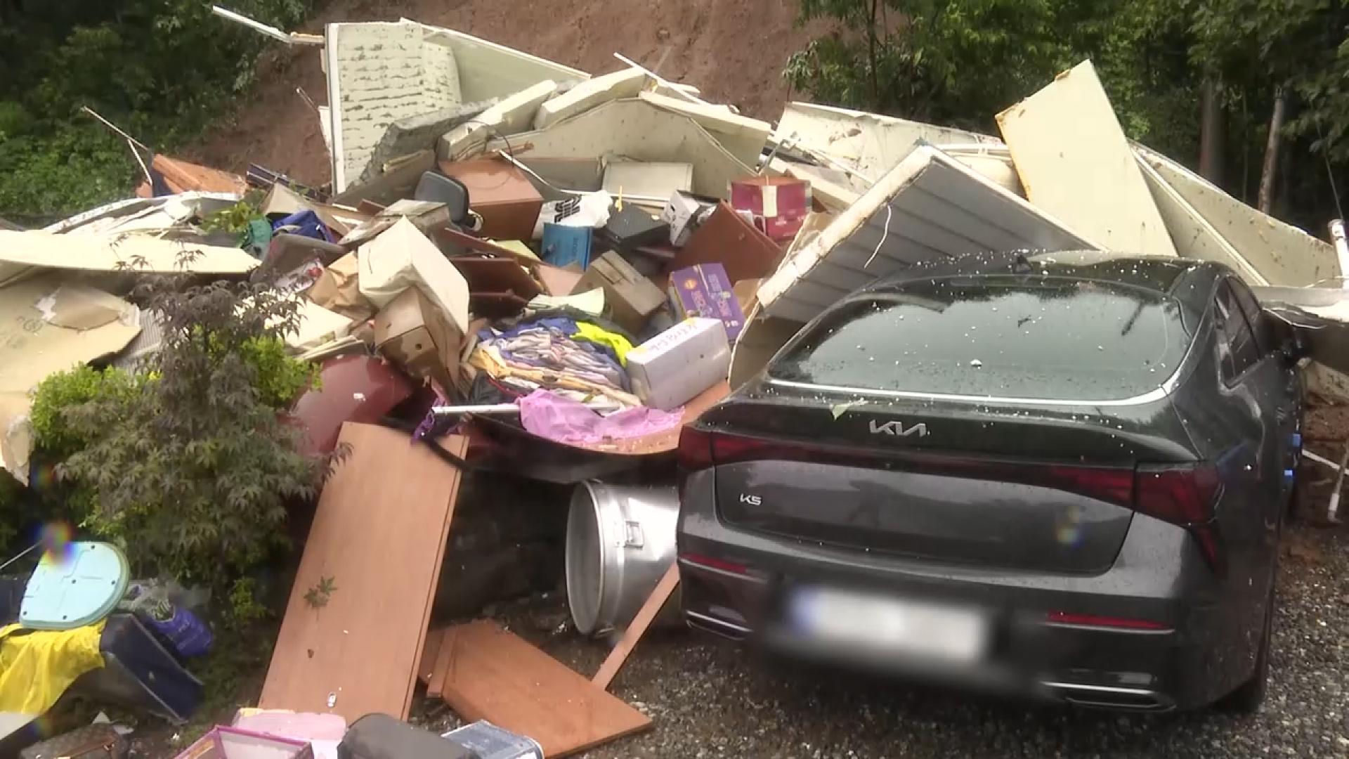 충남 청양서 산사태로 2명 매몰됐다 구조…"순식간"