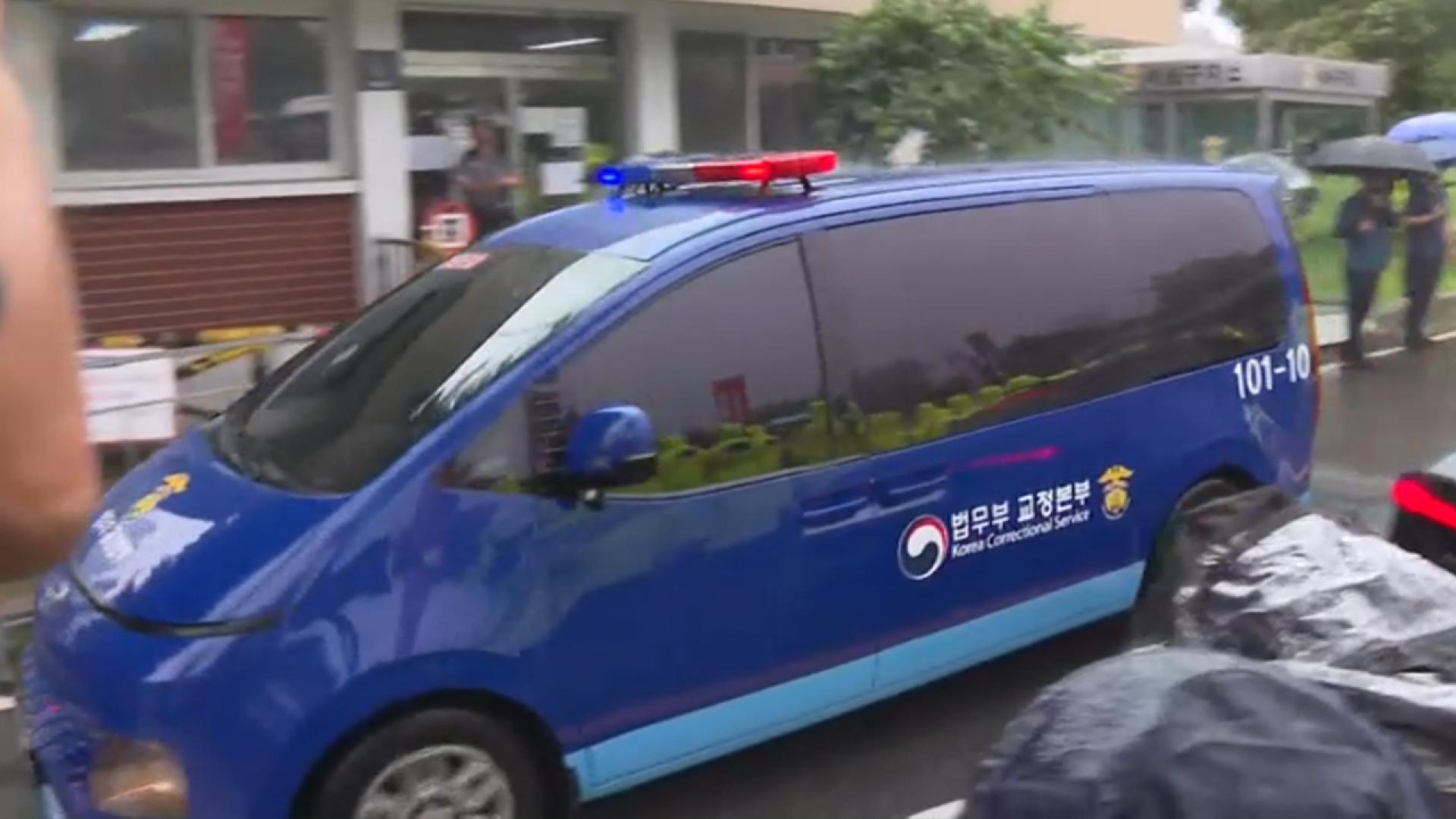 [현장영상] 尹, 구속적부심사 출석 위해 서울구치소서 이동