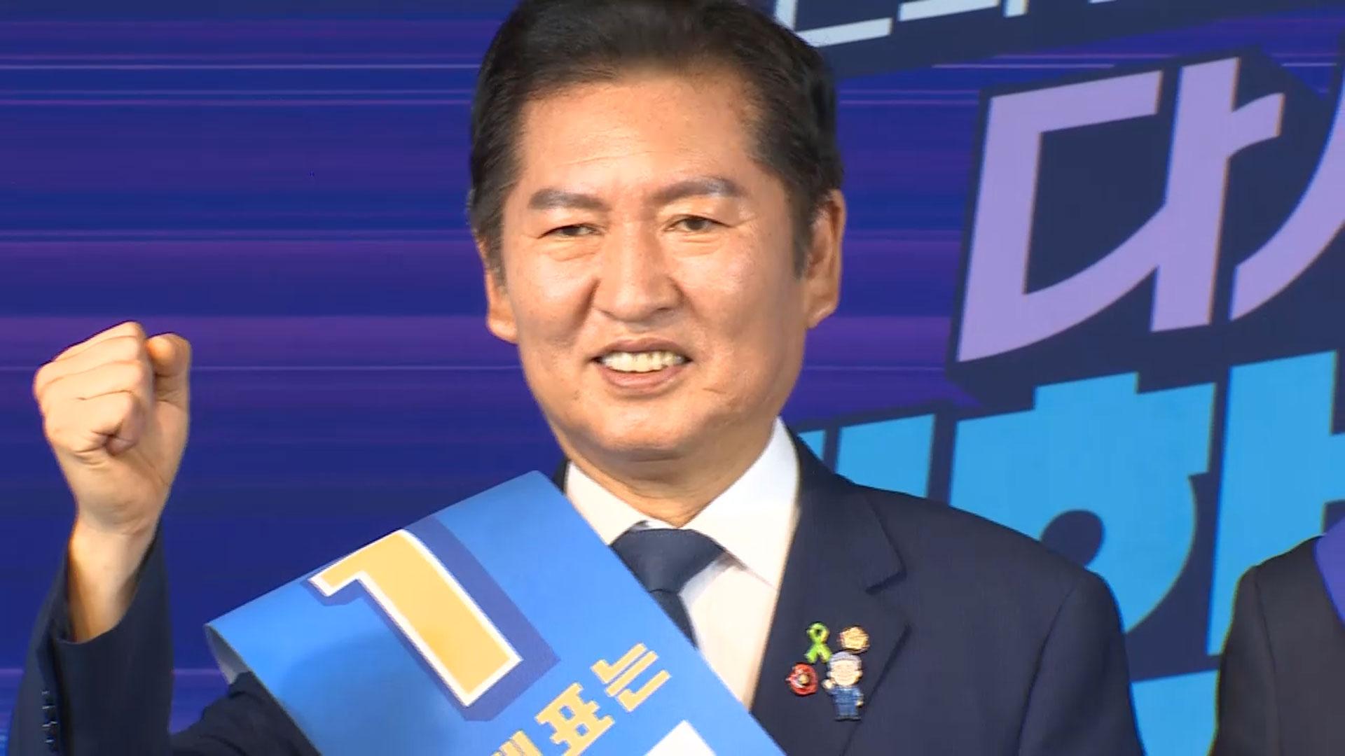 민주 <em class='find'>당대표</em> 충청권 경선투표서 정청래 62.77%로 승리
