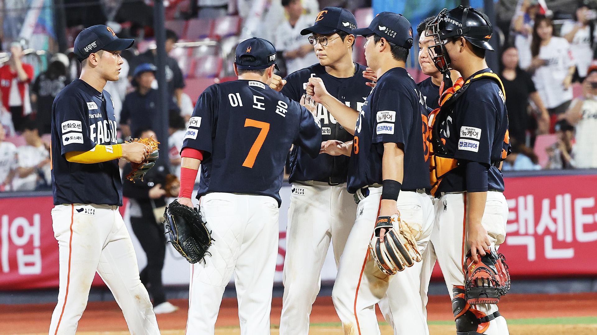 리베라토, 승기 잡는 투런포…한화, 파죽의 9연승