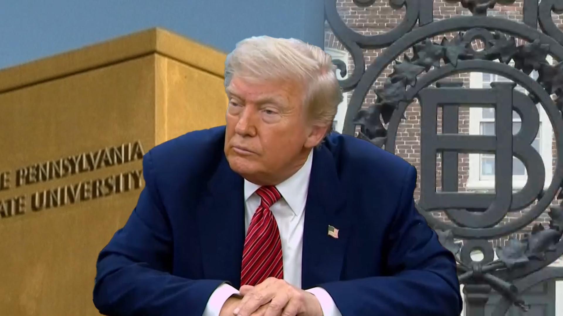 "입학생 <em class='find'온라인카지노 커뮤니티</em 공개"…트럼프에 대학가 '백기'