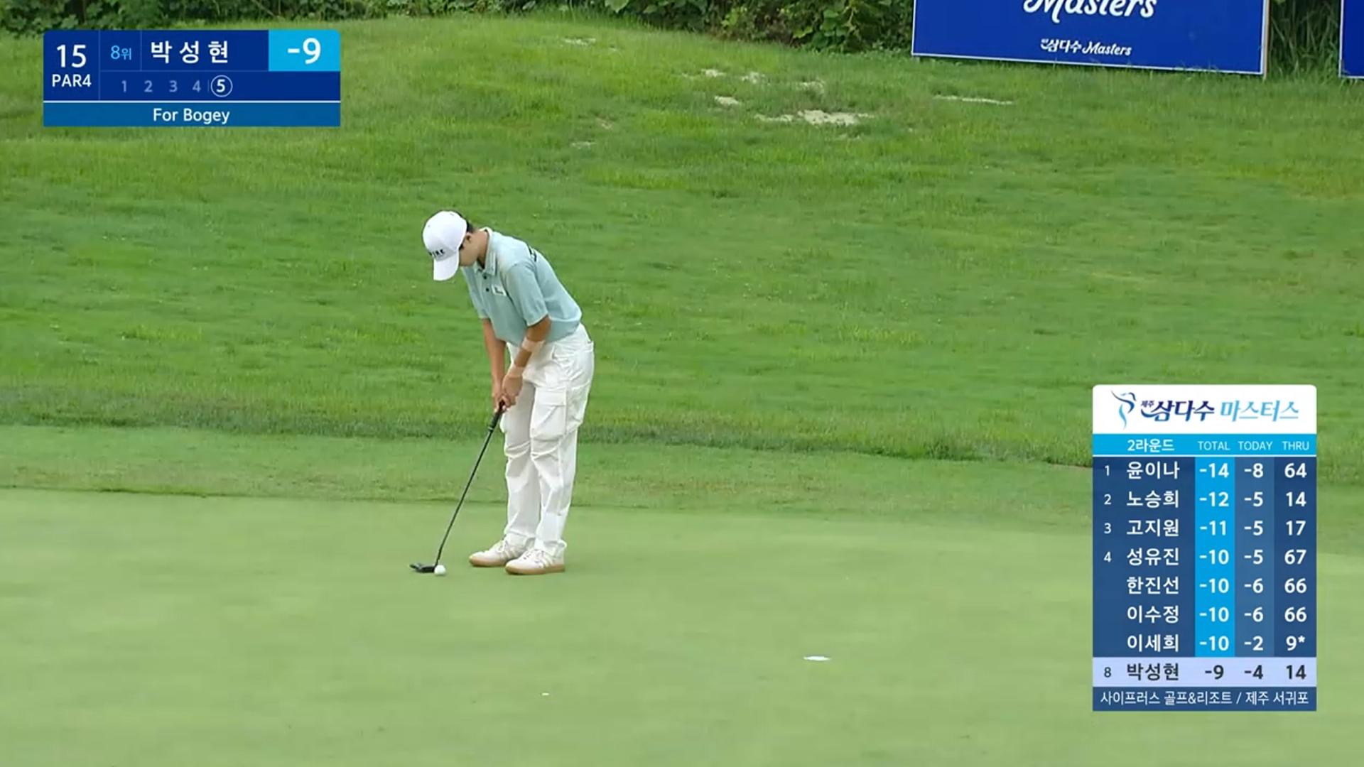 박성현, 포틀랜드 클래식 1R 공동 2위…부활 신호탄