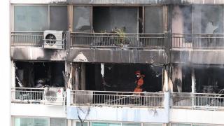 서울서 아파트 화재로 엄마·아들 사망…13명 부상