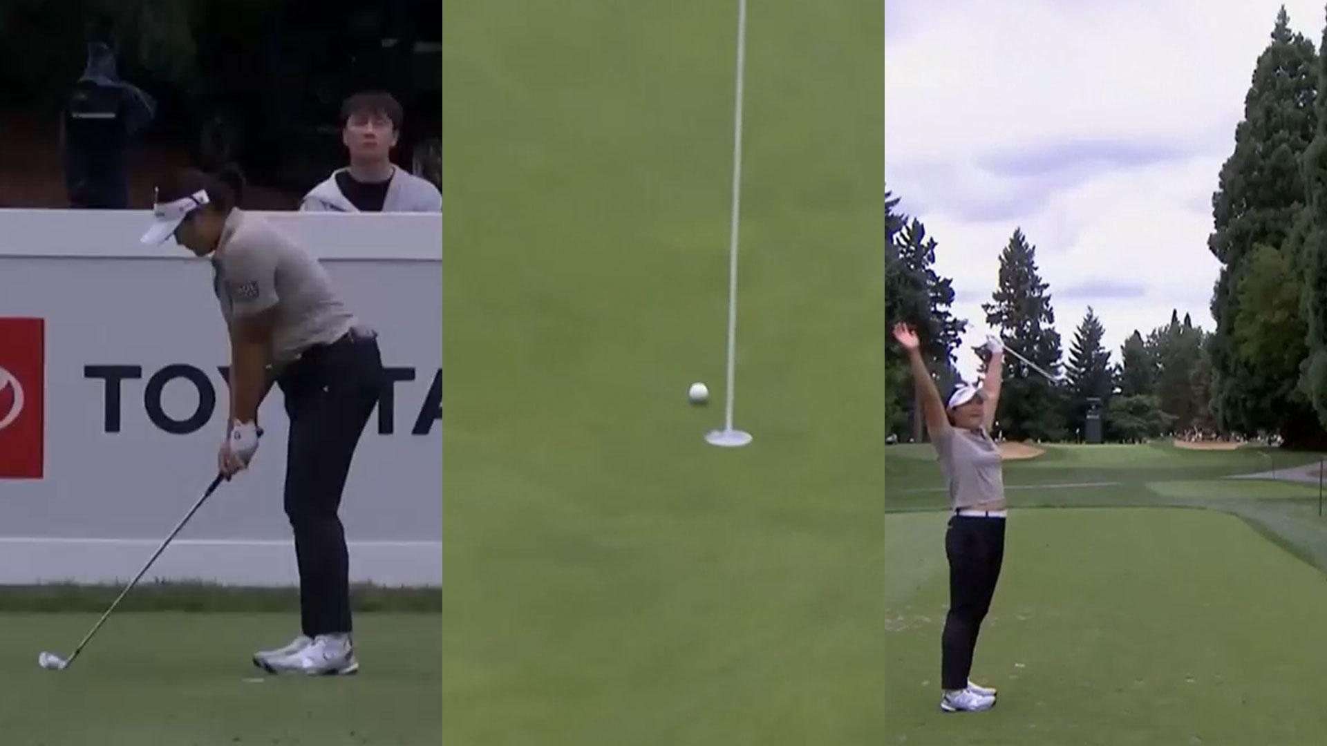 유해란, 포틀랜드 클래식 3R서 <em class='find'꽁 머니 카지노</em…공동 7위 도약