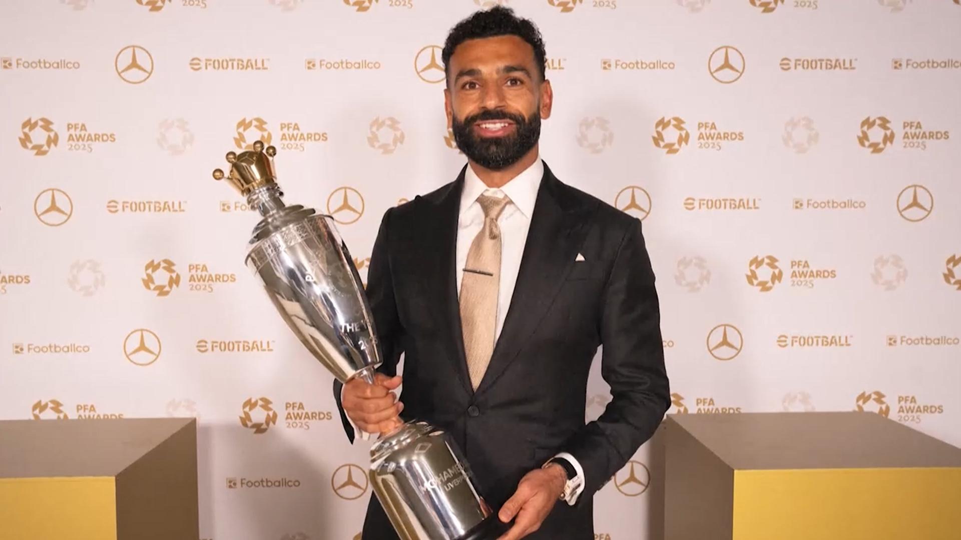 '이집트 킹' <em class='find'에볼루션 카지노 사이트</em, 잉글랜드선수협회 '올해의 선수상'