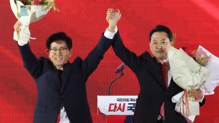 탄핵 반대 '김문수·장동혁' 당 대표 결선 진출
