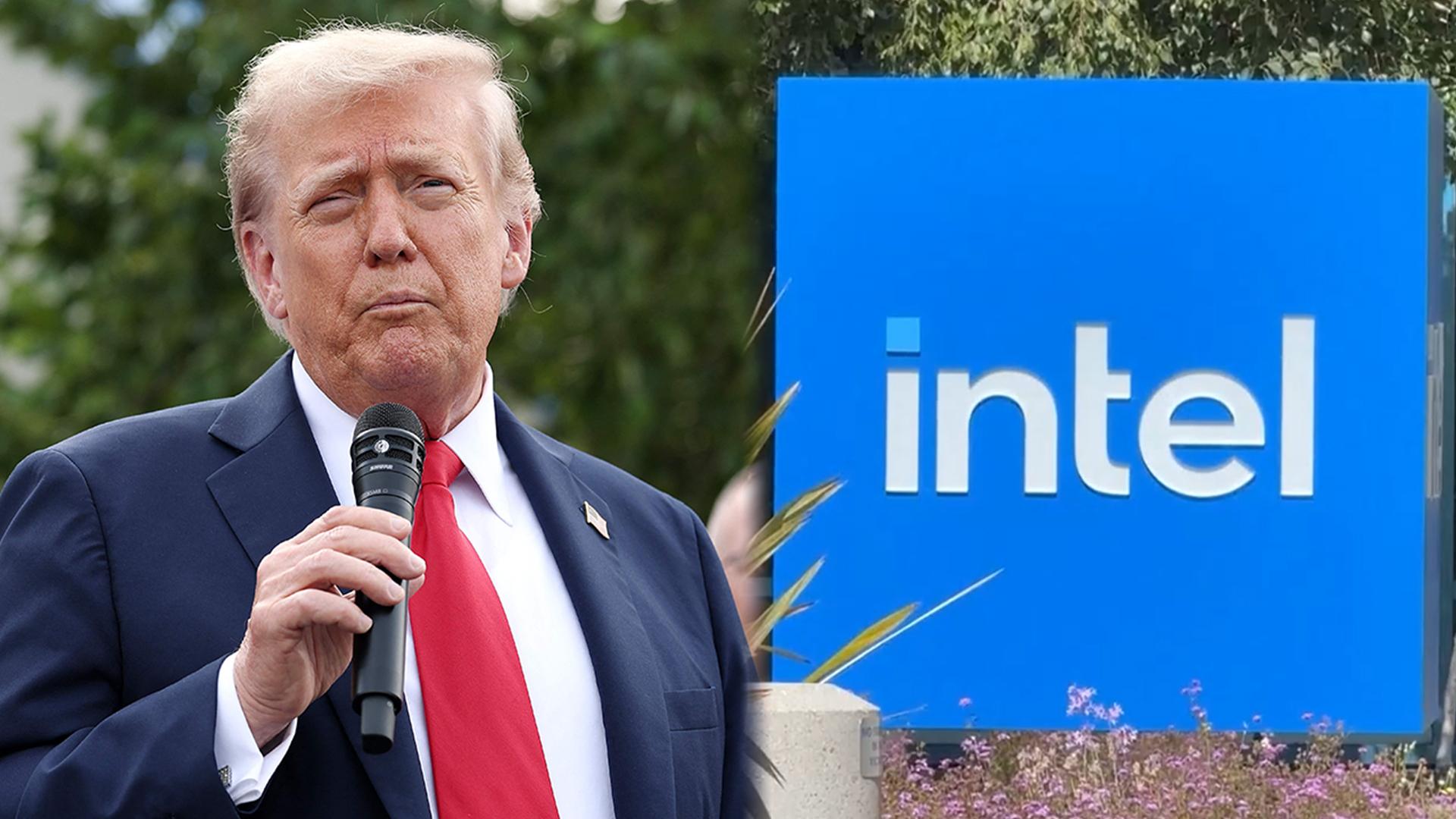 트럼프 "미국 정부, 인텔 지분 10% 완전소유·통제"