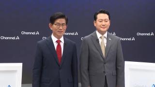 마지막 TV토론…김문수 "찬탄 포용"·장동혁 "장밋빛 전망"