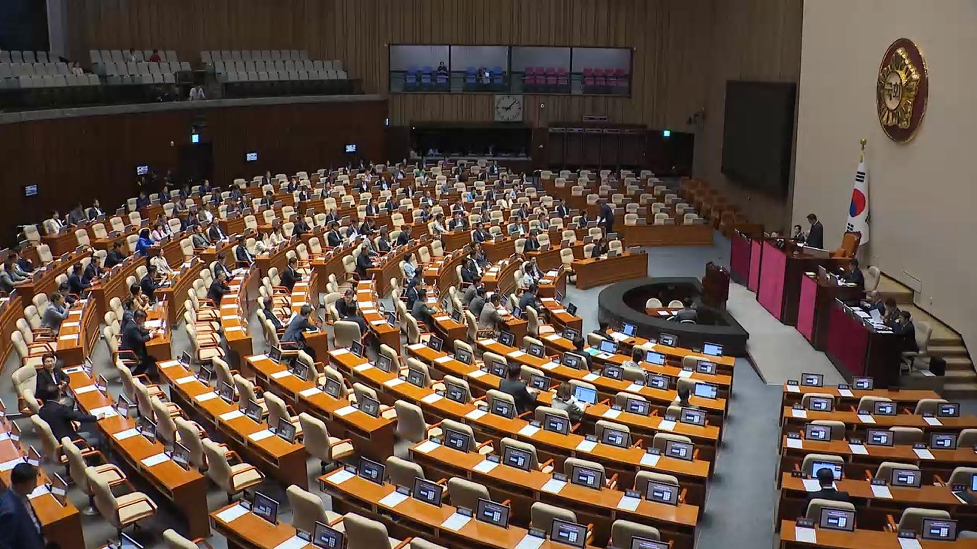 '노란봉투법' 필리버스터 대치…내일 여당 주도 처리 전망