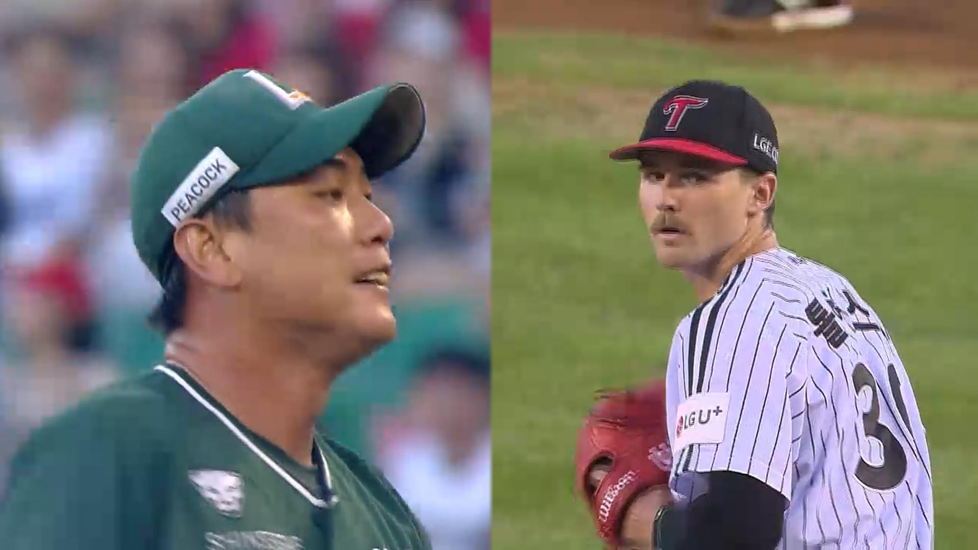 무너진 에이스 SSG 김광현…LG 톨허스트 시즌 4승