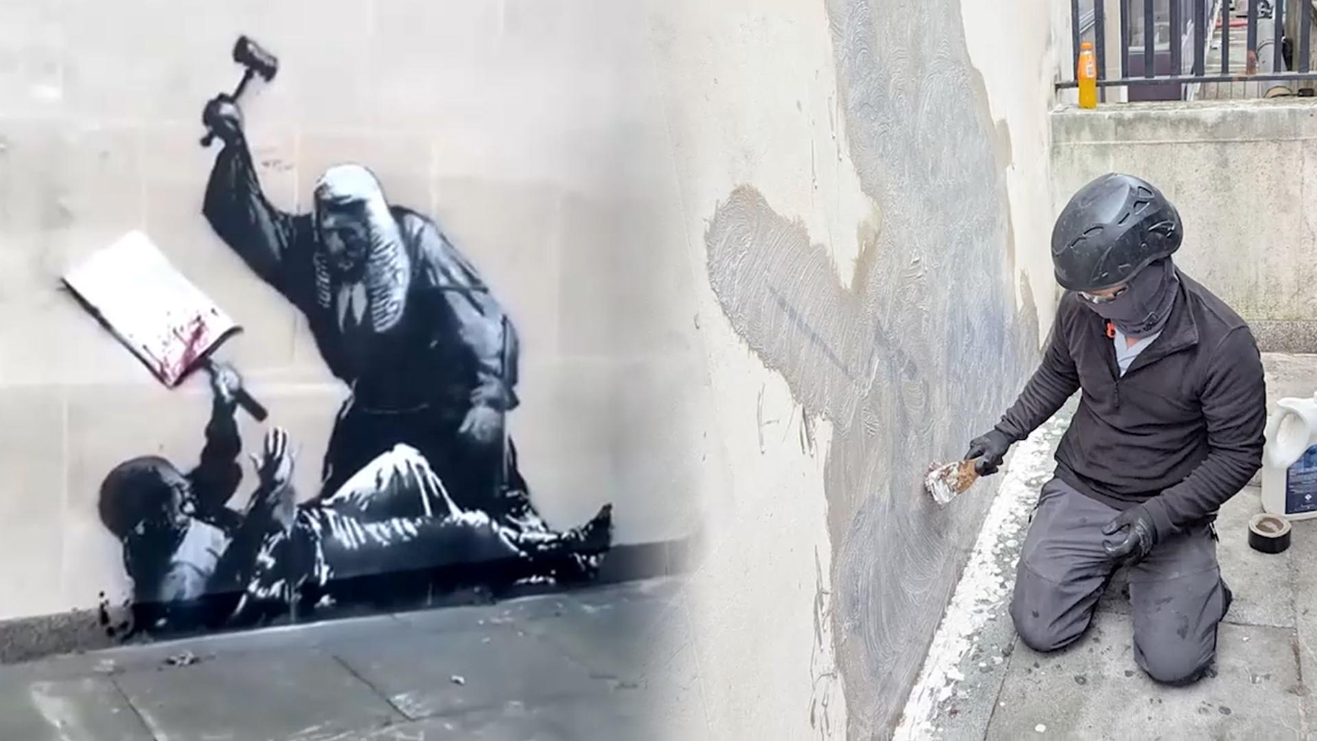 [지구촌톡톡] '시위대 폭행하는 판사' <em class='find'뱅크시</em 온라인카지노 장점 벳위즈 삭제 '엔딩' 外