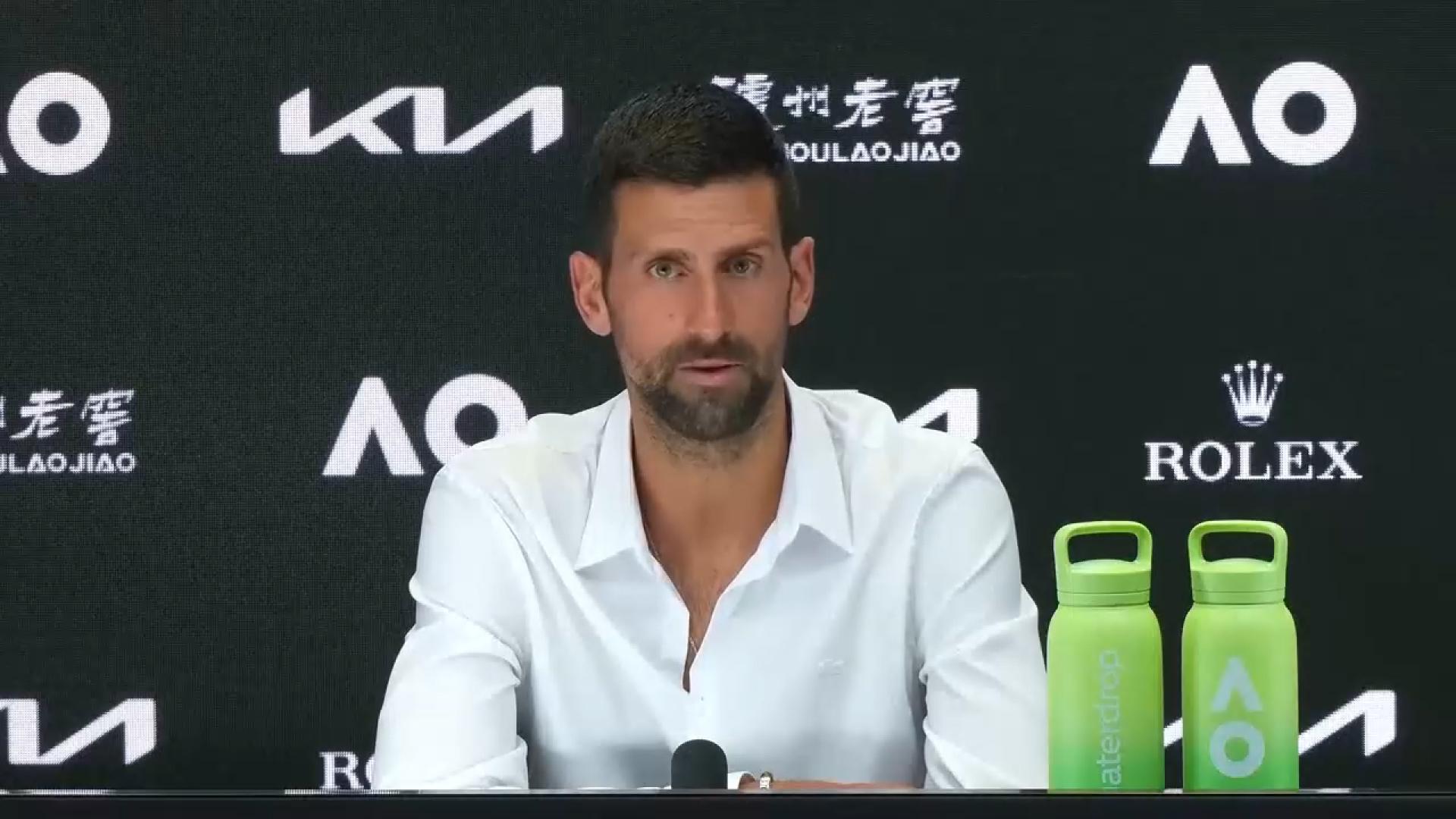 '반정부 시위' 지지 <em class='find'온라인카지노 온카판</em 조코비치, 그리스 '이주설'