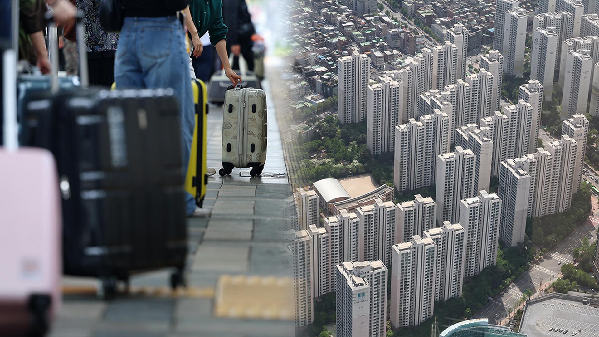 청년층, 취업·진학 위해 수도권으로…집값 부담에 서울→경기