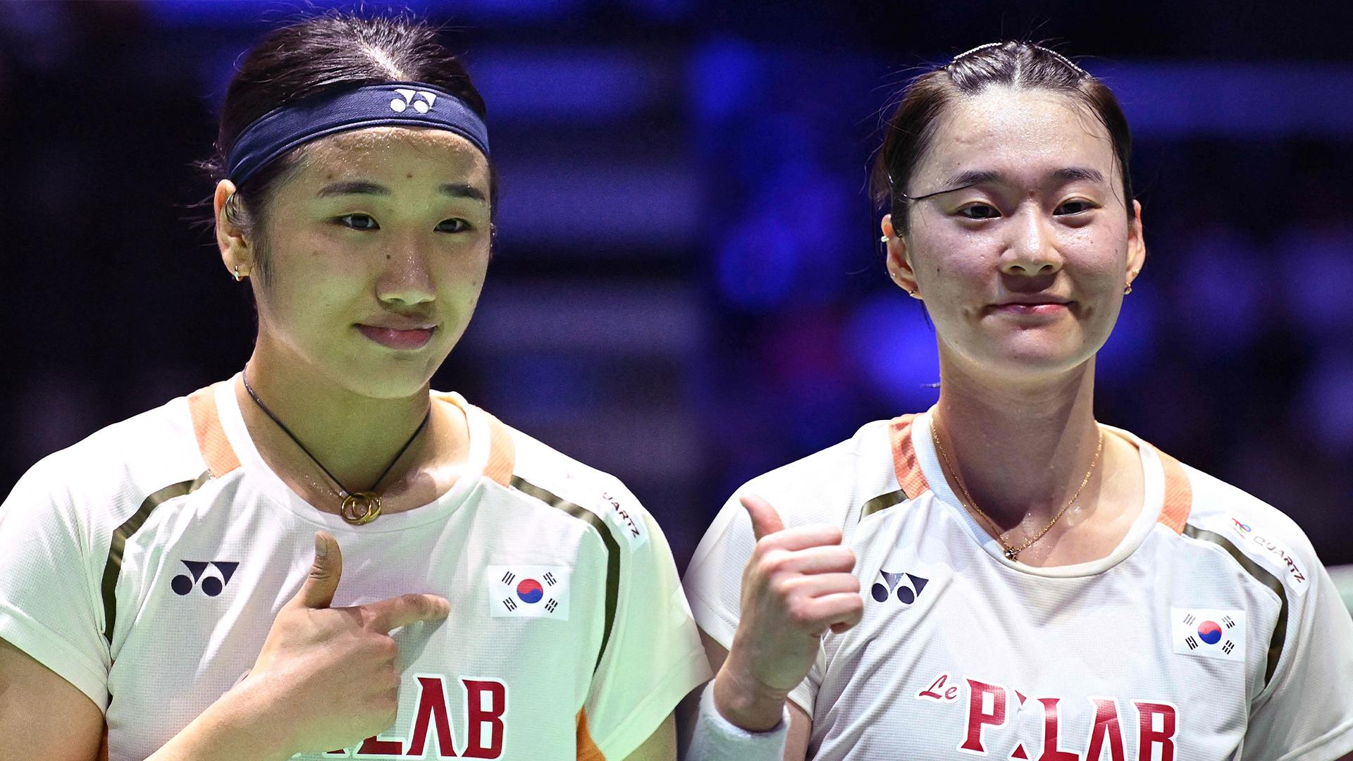 여자 배드민턴 온라인카지노 총판 벳위즈·김가은, 나란히 4강 진출…결승 집안싸움 벌일까