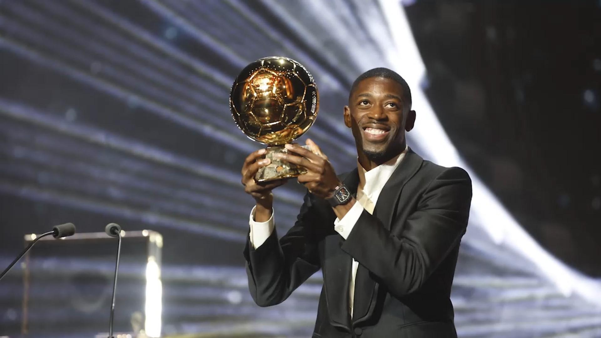 유럽 온라인 카지노 불법의 별 PSG 뎀벨레…<em class='find'발롱도르</em 수상