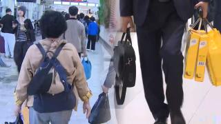 "내가 고생하는 게 낫지"…궂은 날씨에 역귀성 행렬도