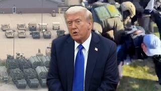 시카고 주방위군 도착 '전운'…트럼프 '반란법' 발동하나