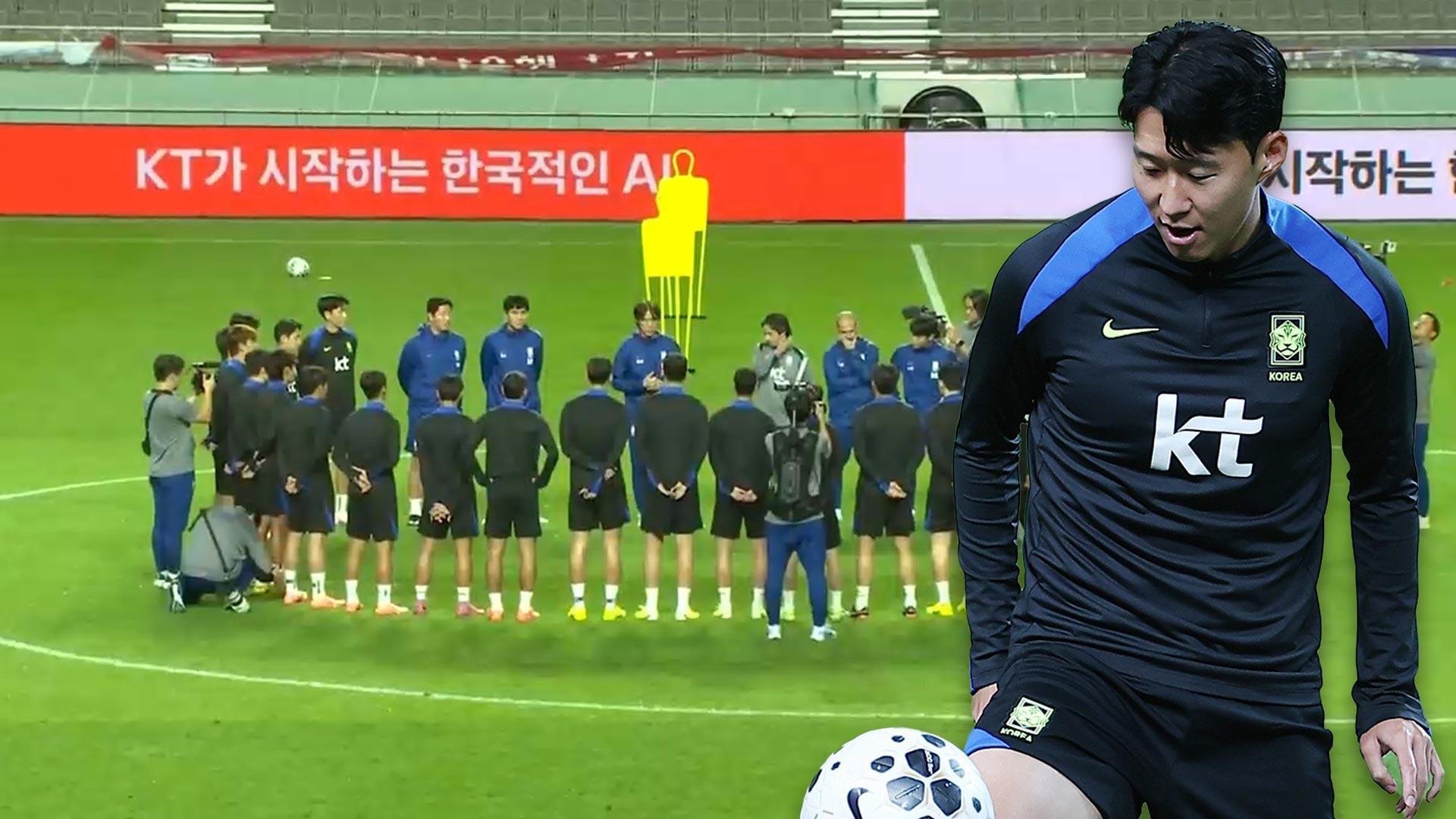 잠시 후 브라질전…선발 손흥민, 대기록 작성 앞둬