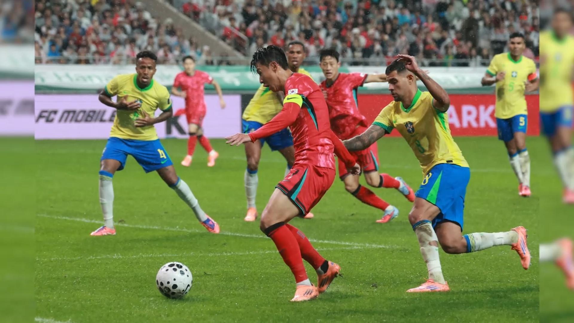 온라인카지노 조작 유니88, 삼바군단에 '와르르'…신기록에도 웃지 못한 손흥민