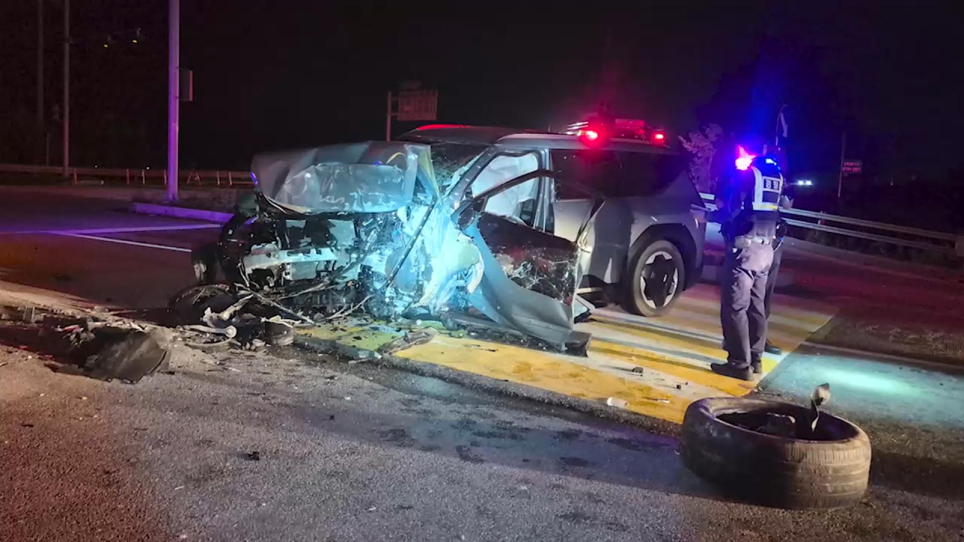 전북 김제서 교각 들이받은 40대 운전자 사망