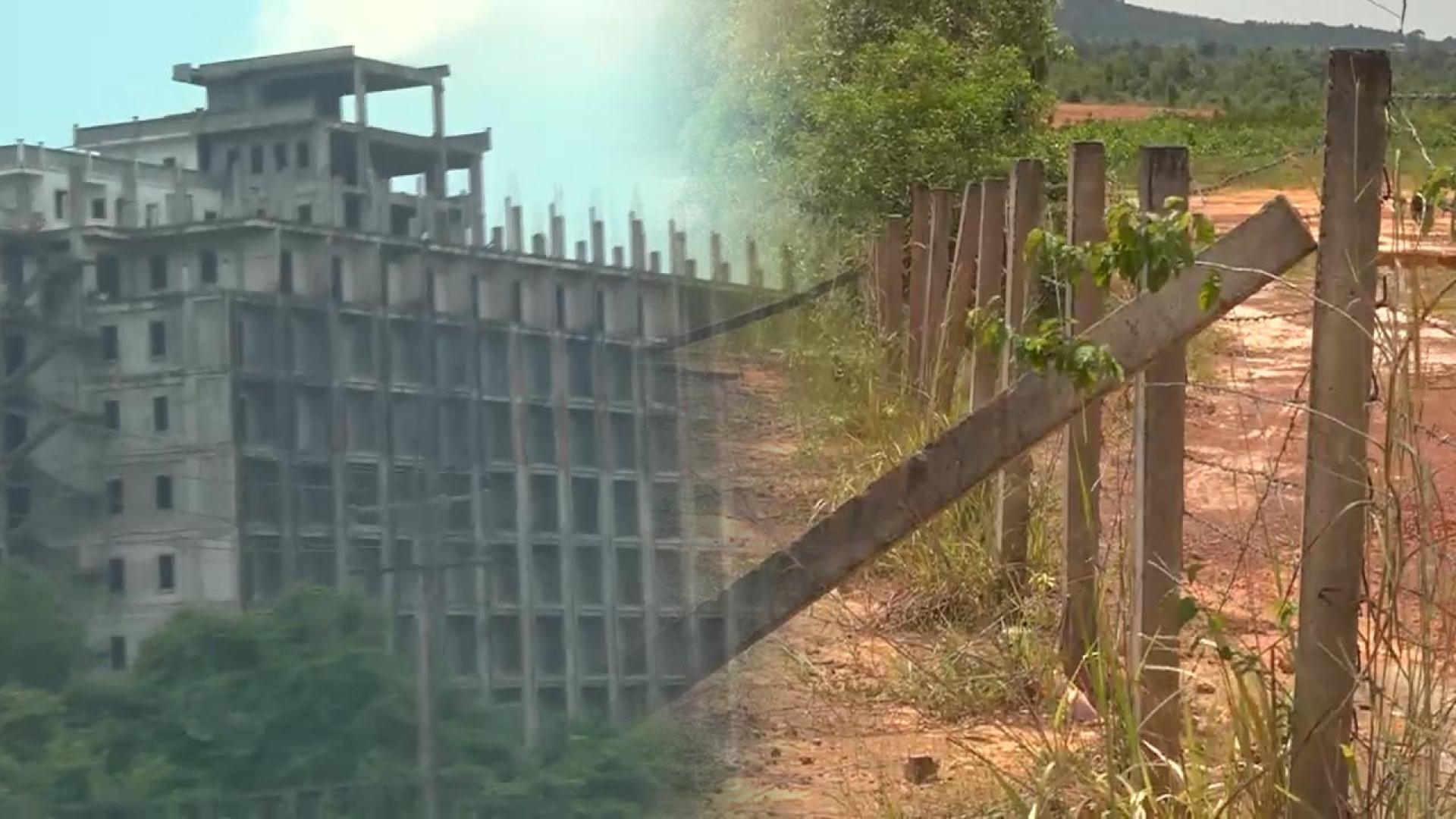 높은 담에 철조망…'범죄단지 밀집' 시아누크빌 상황은