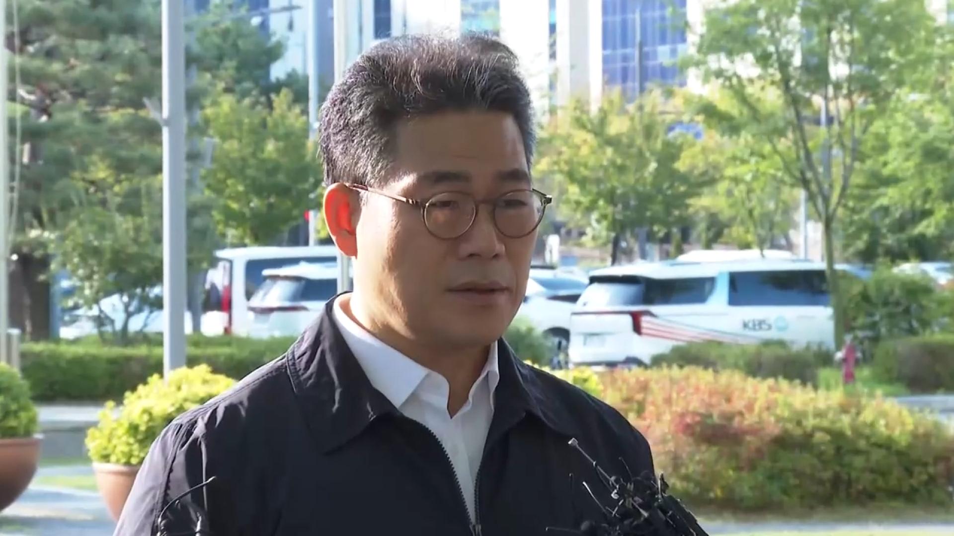 동부지검 출근한 백해룡 "검찰 국내 온라인카지노팀은 불법단체"