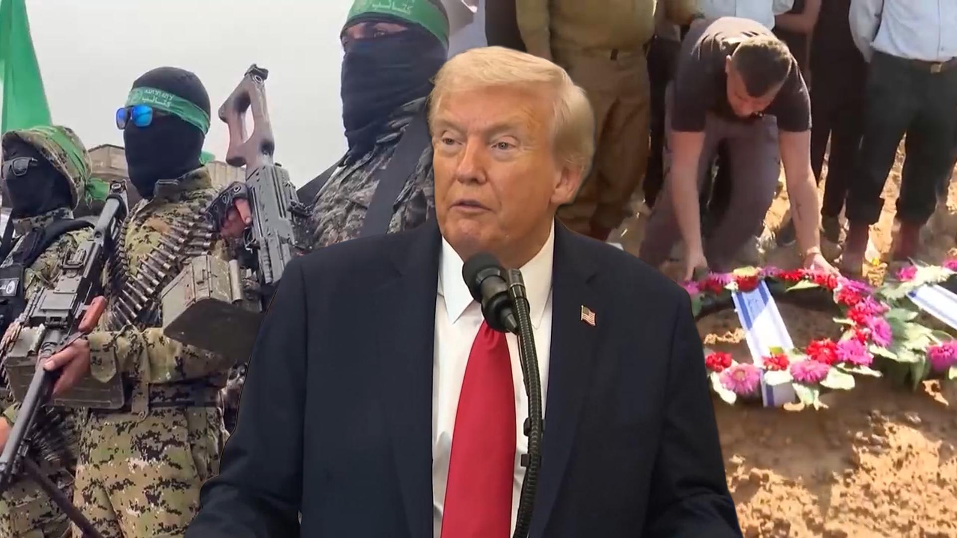 트럼프 "온라인카지노 불법, 살인 계속하면 개입"…가자 '불안한 평화'