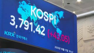 코스피 3,800선 넘나했는데…롤러코스터 후 강보합