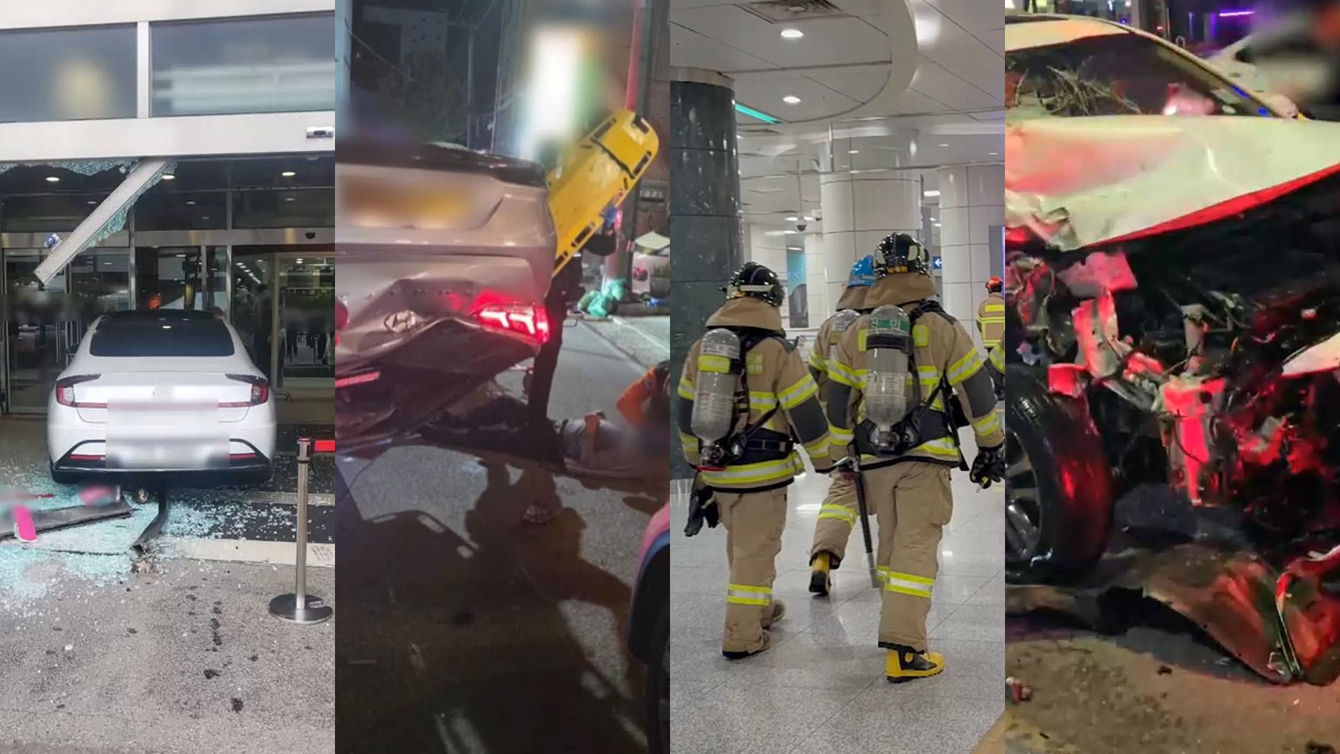 [제보23] 부산 대형마트에 승용차 돌진…60대 운전자 입건지 外