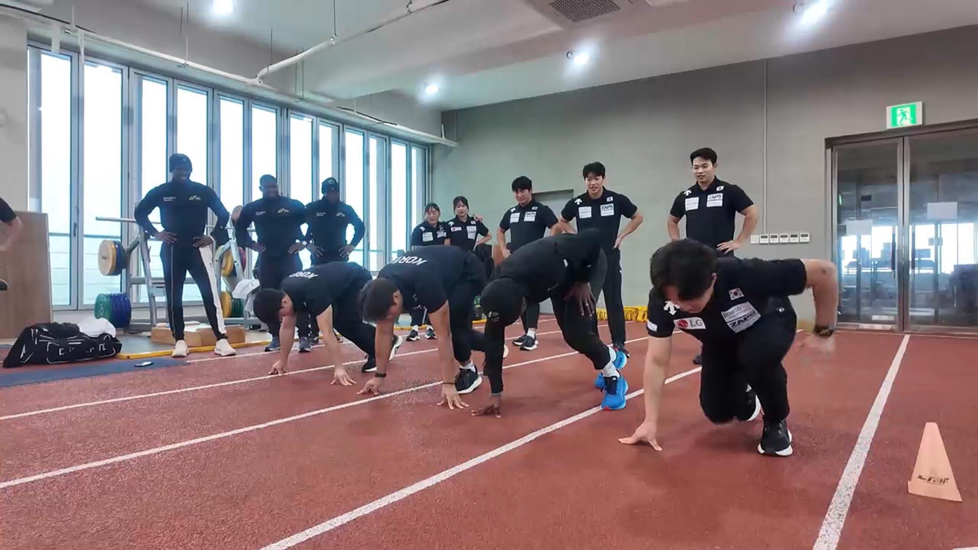 '밀라노에서도 금빛 질주'…썰매 대표팀 맹훈련