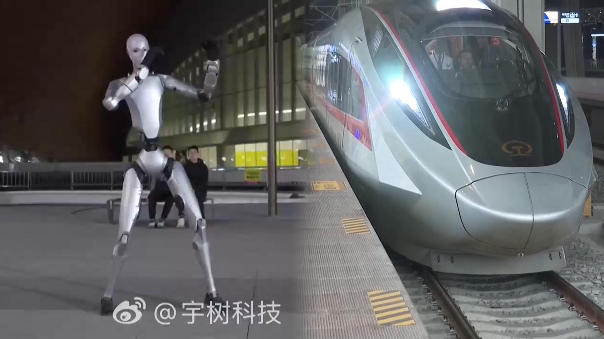 中 '4중전회' 기술력 과시…열차·로봇 등 세계 최고수준