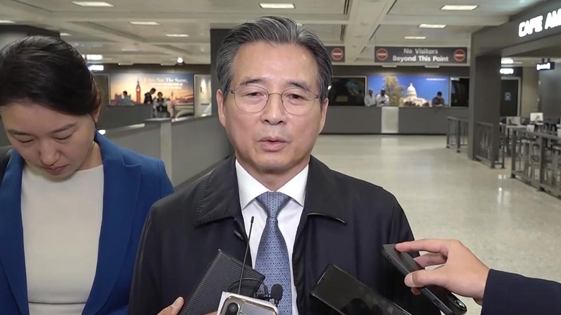 방미 김용범 정책실장 "<em class='find'한미해외 온라인카지노</em 꽤 마지막까지 와 있다"