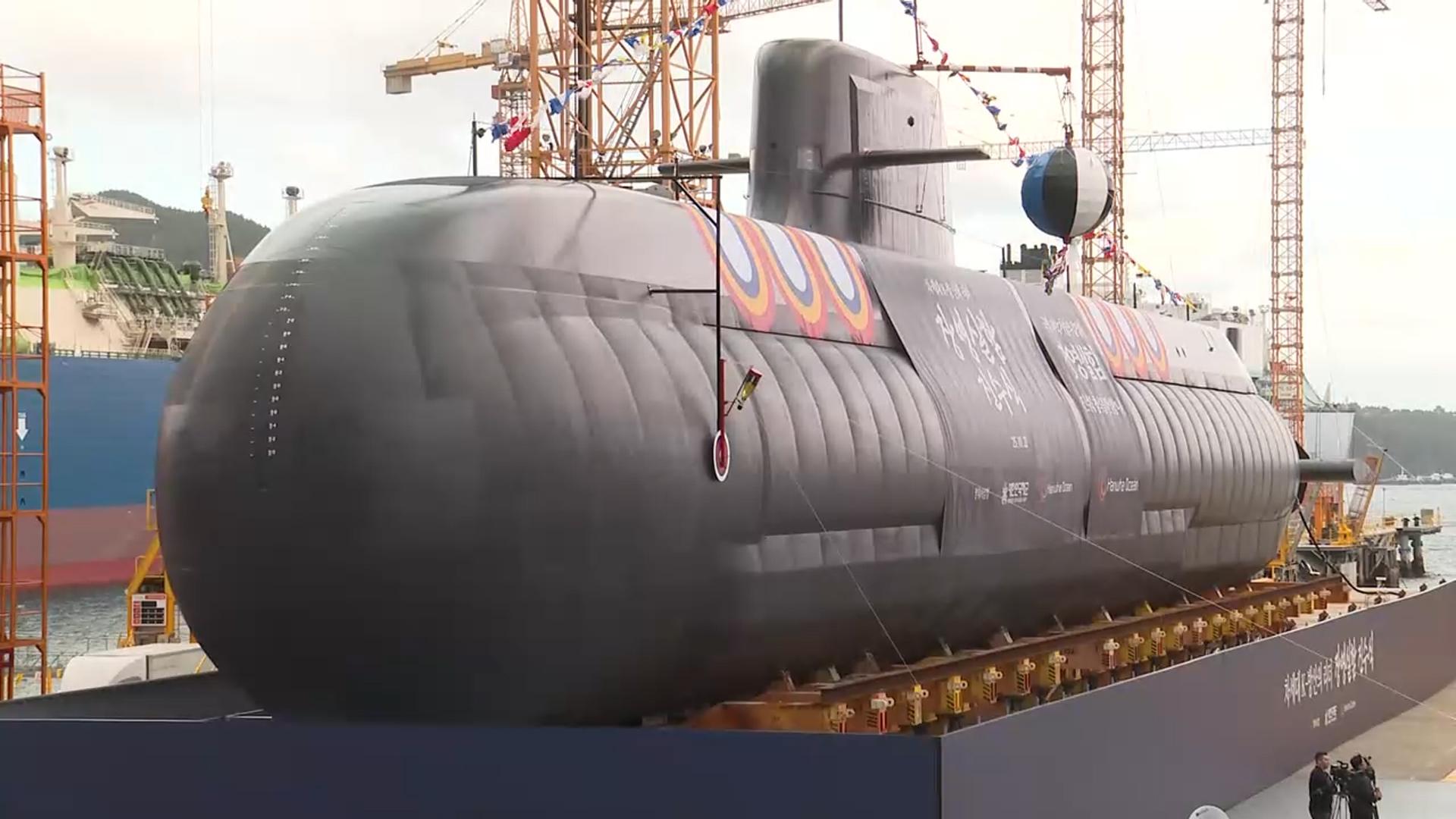 첫 3,600t급 온라인카지노 가입 '장영실함' <em class='find'진수</em…2027년 해군 인도