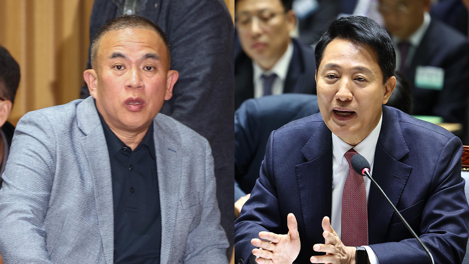 여야, 온라인카지노 온카판 놓고 설전…명태균-오세훈 대면