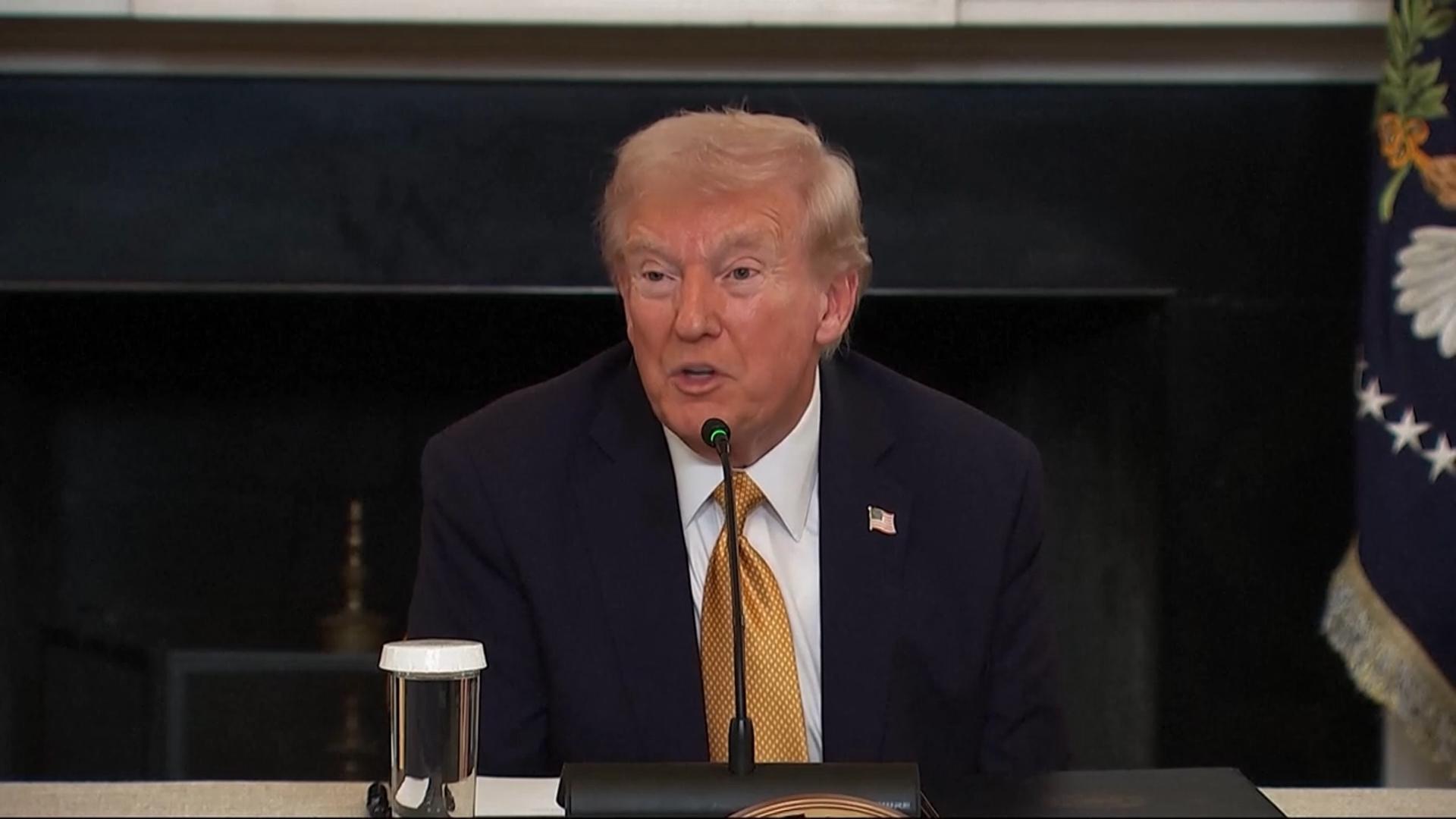 온라인카지노 커뮤니티 유니벳에 '전운'…트럼프 "곧 지상 작전"