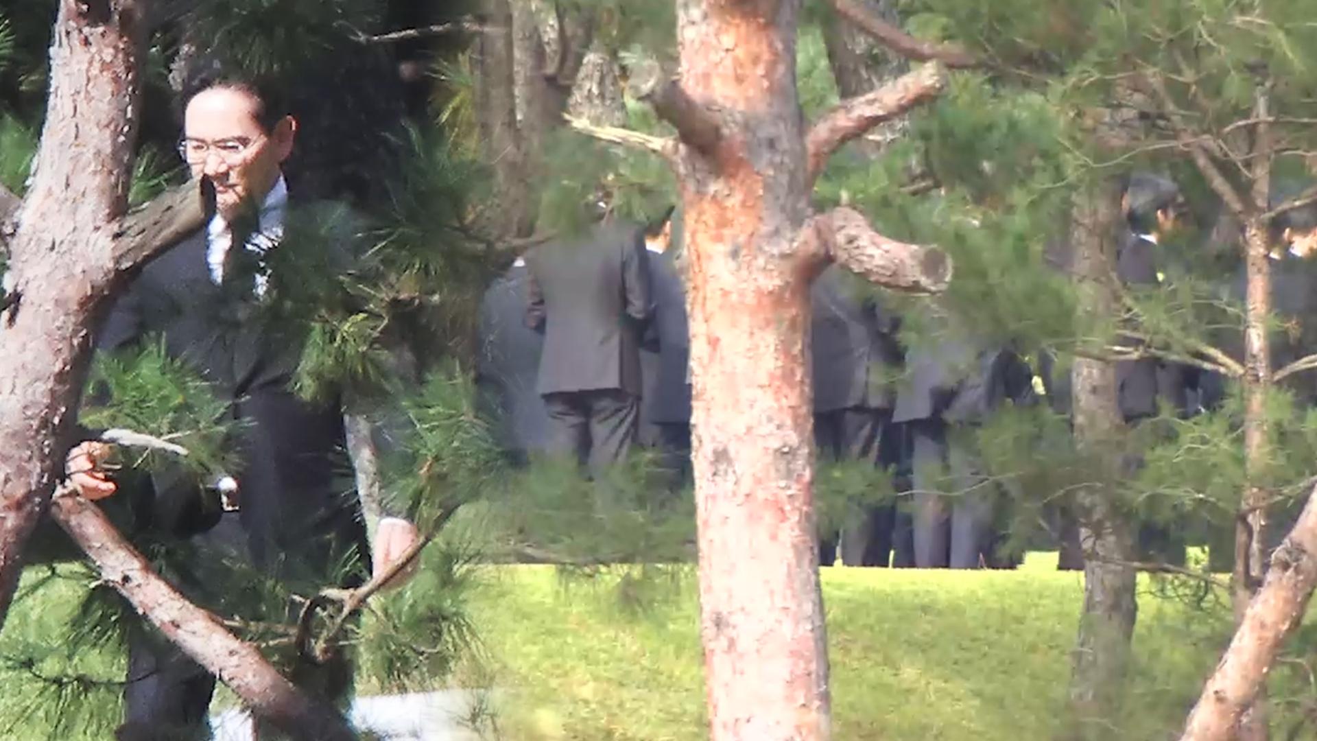 故이건희 5주기 카지노 바카라…이재용 등 유족·경영진 헌화