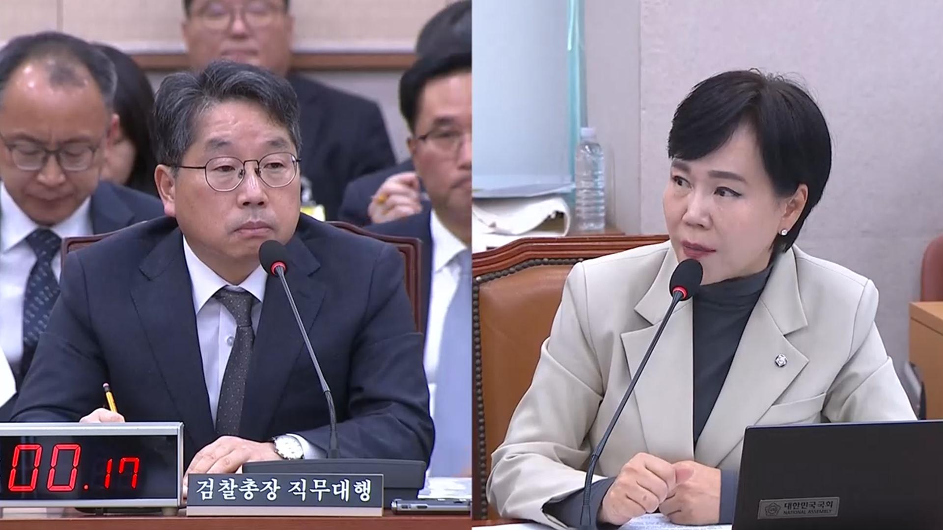 '조폭 연루설 편지' 국감 도마에…"대선 개입" "수사 뒤집기"