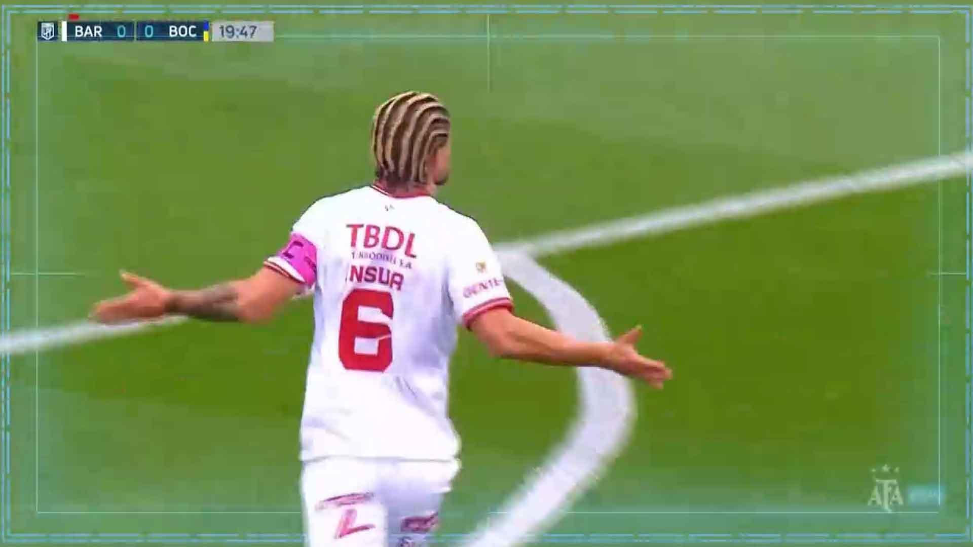 [오늘의온라인카지노 후기 유니벳] 크로스바 앞에서 뚝…아르헨티나서 터진 '원더골'